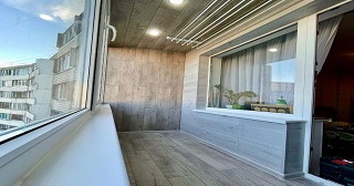 Обшивка лоджии Гатчина цена от 210 руб. м/2.