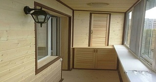 Отделка балкона под ключ Гатчина, цена от 5873 руб.